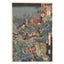 Utagawa Yoshikazu, "Kato Kiyomasa Hunting Tigers in Korea"